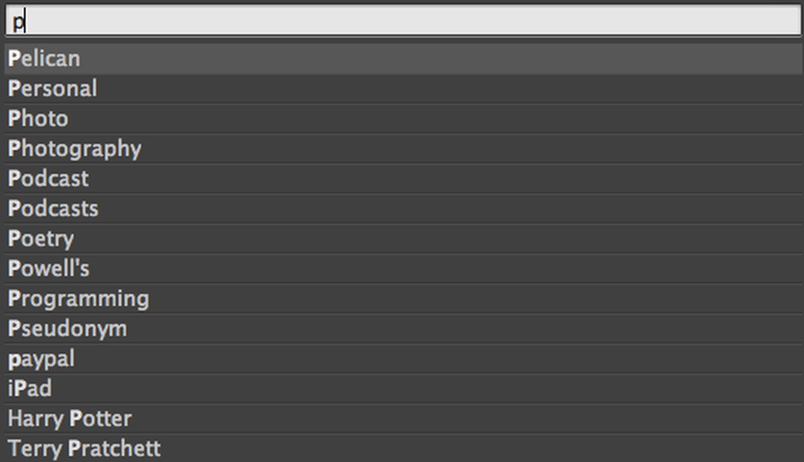 Sublime Pelican plugin tags